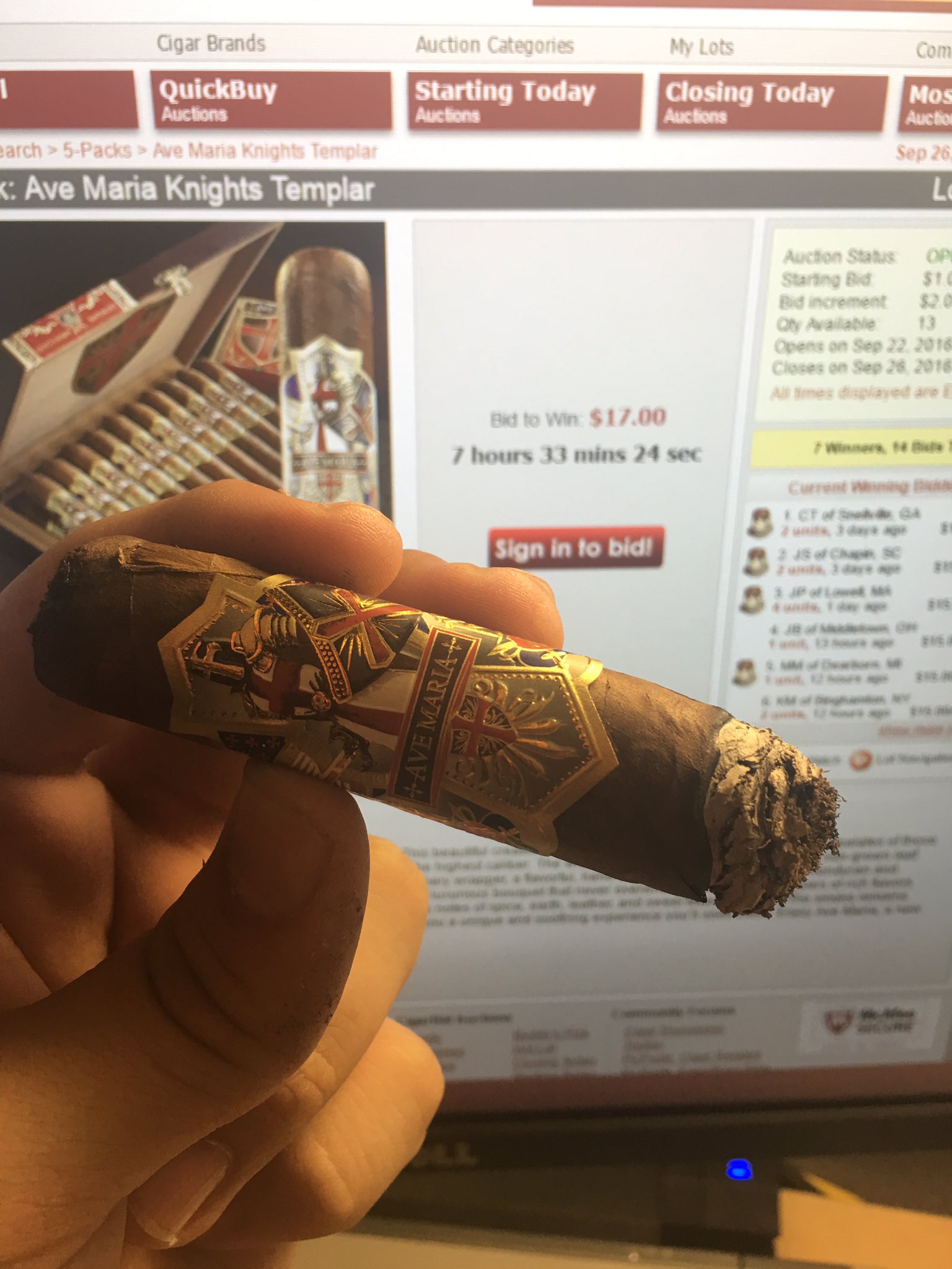 CigarBid (Cigar_Bid) / Twitter