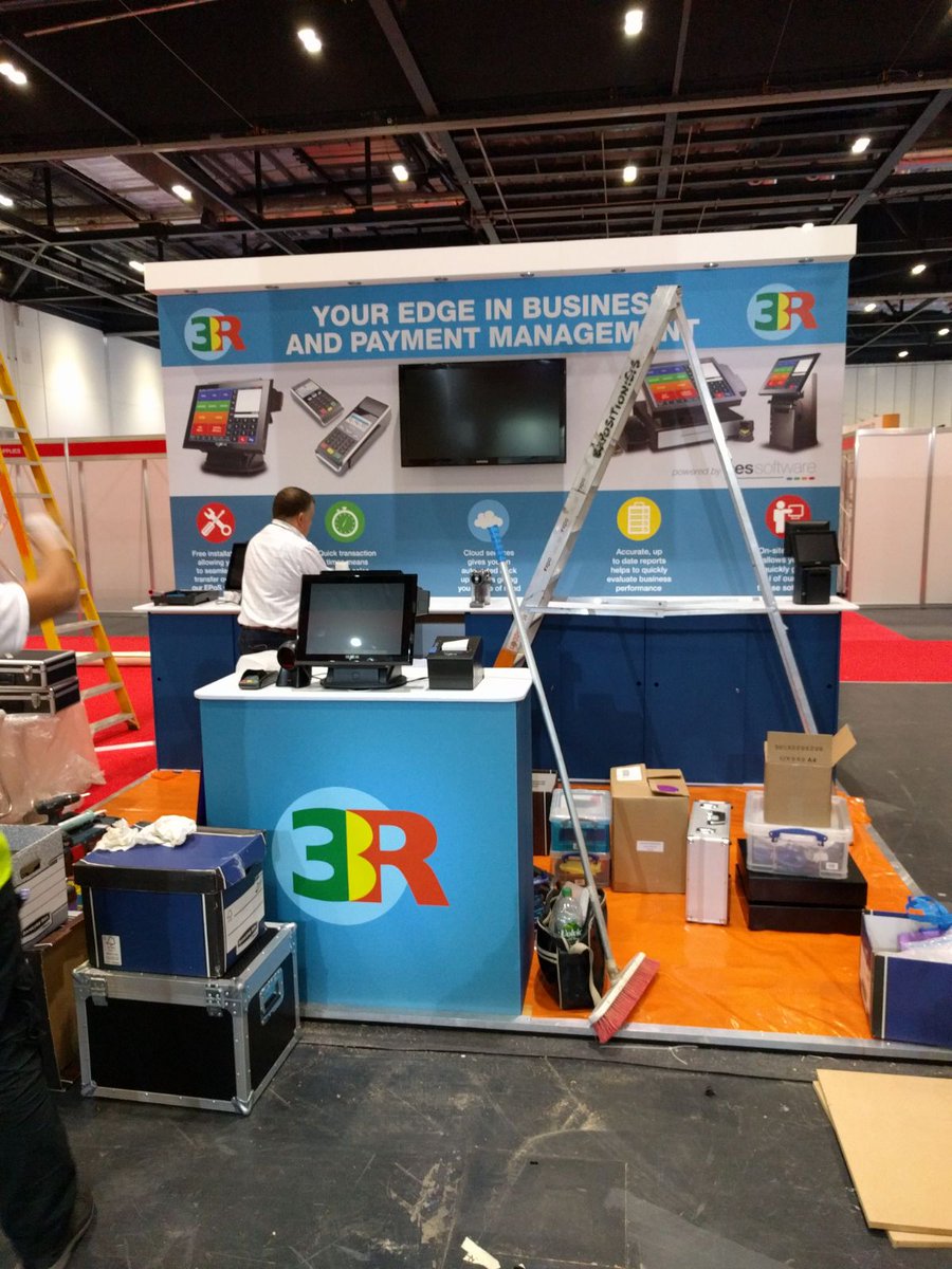 3R_Epos's tweet image. Set up and ready to go, go.. go tomorrow!  @TakeawayExpo  @ExCeLLondon  #3R #CES #Business #Grow #Success