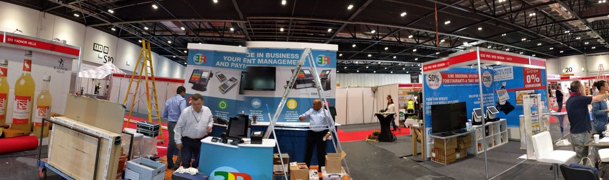 3R_Epos's tweet image. Set up and ready to go, go.. go tomorrow!  @TakeawayExpo  @ExCeLLondon  #3R #CES #Business #Grow #Success