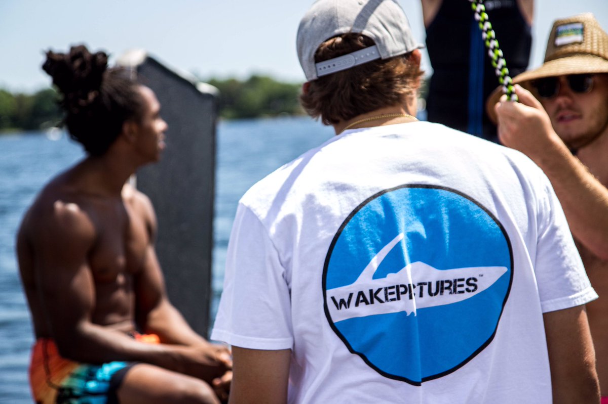 Happy Monday, pick up a logo tee TODAY and get TWO FREE stickers 😈🙏🏄 WakePictures.com