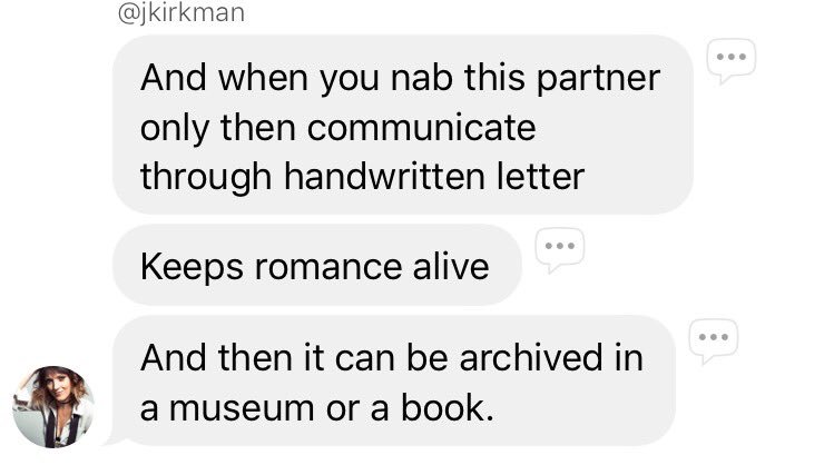 Communication tips by <a href="/JenKirkman/">JEN KIRKMAN</a>, ladies and gents. (Not but really she is hilarious and this is hilarious)