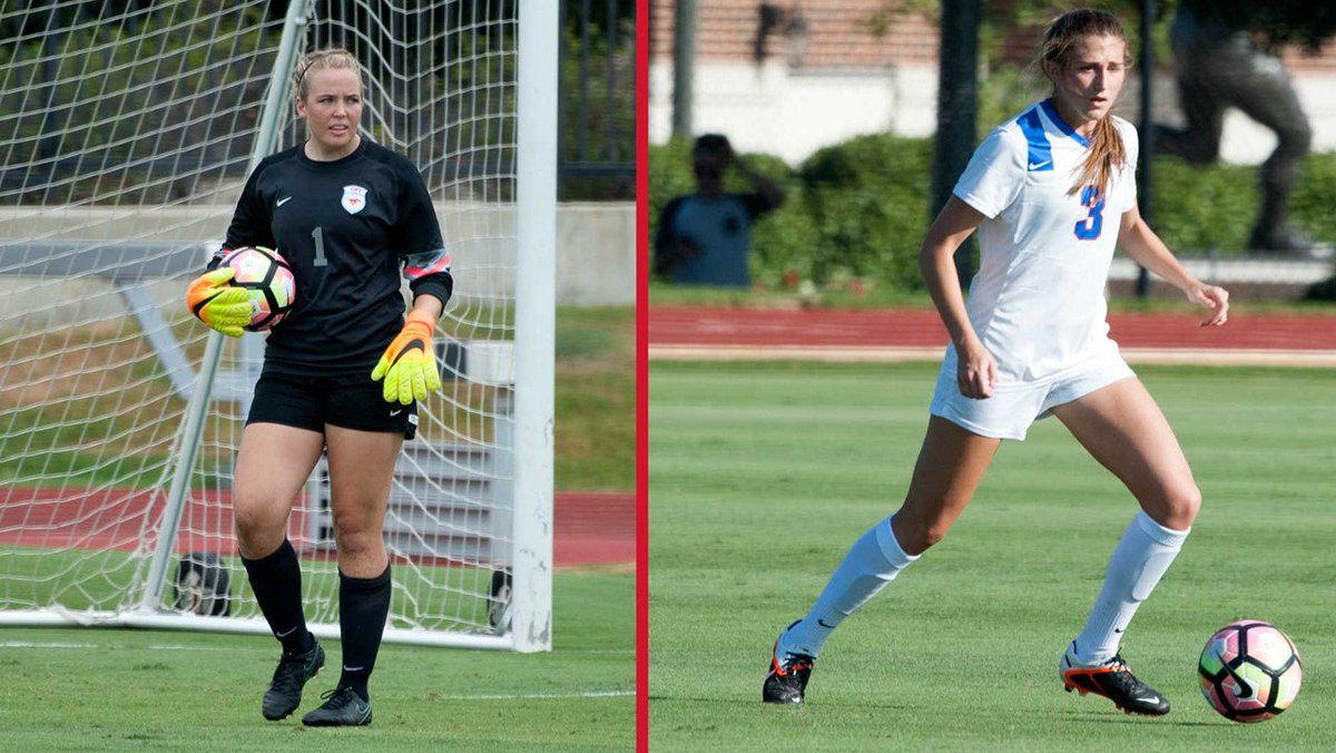 SMUSoccerW's tweet photo. Barg Named AAC Defensive Player of the Week; Brown Earns Honor Roll Recognition

RELEASE: https://t.co/h1t6ehRSAY
#PonyUp #SMUGrit https://t.co/ijNeKljRFn