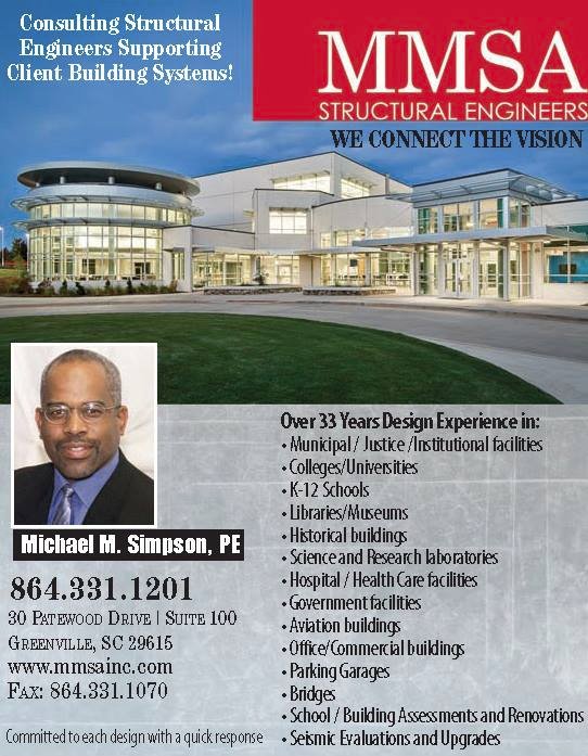 Business Spotlight: MMSA Structural Engineering is a firm located in Greenville, SC #Upstate  #SupportLocalBiz #BlackExcellence