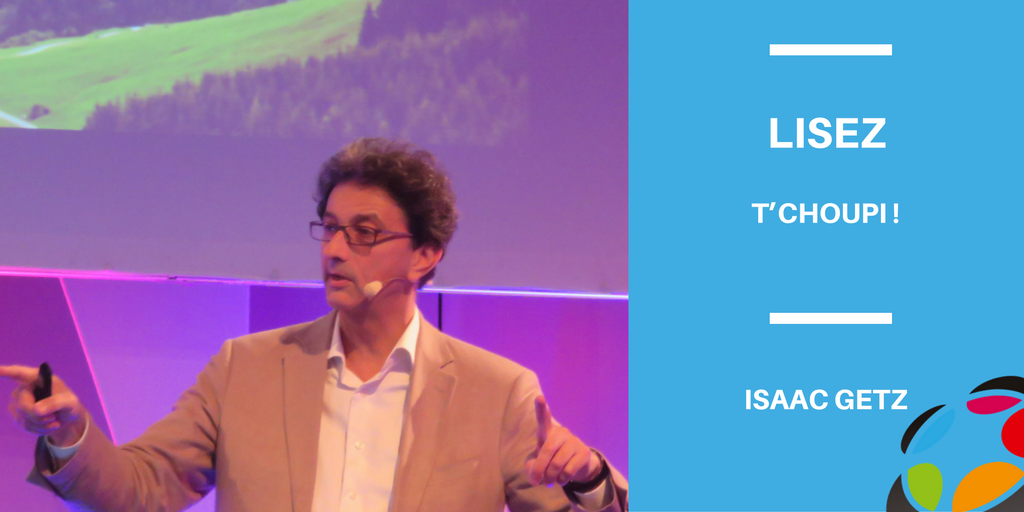AnimaEventTweet's tweet photo. Ce moment où @isaacgetz recommande à son audience de lire... #Tchoupi ! #Management #AnimaEvent https://t.co/OkO71CU3Ni