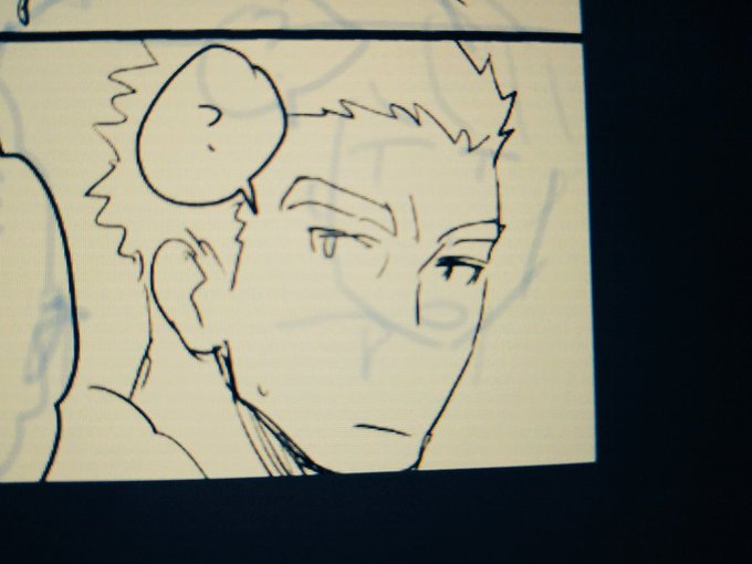 急になんか描き出したけどこんな時間かよー この下書き(?)全無視感我ながら嫌いじゃない 
