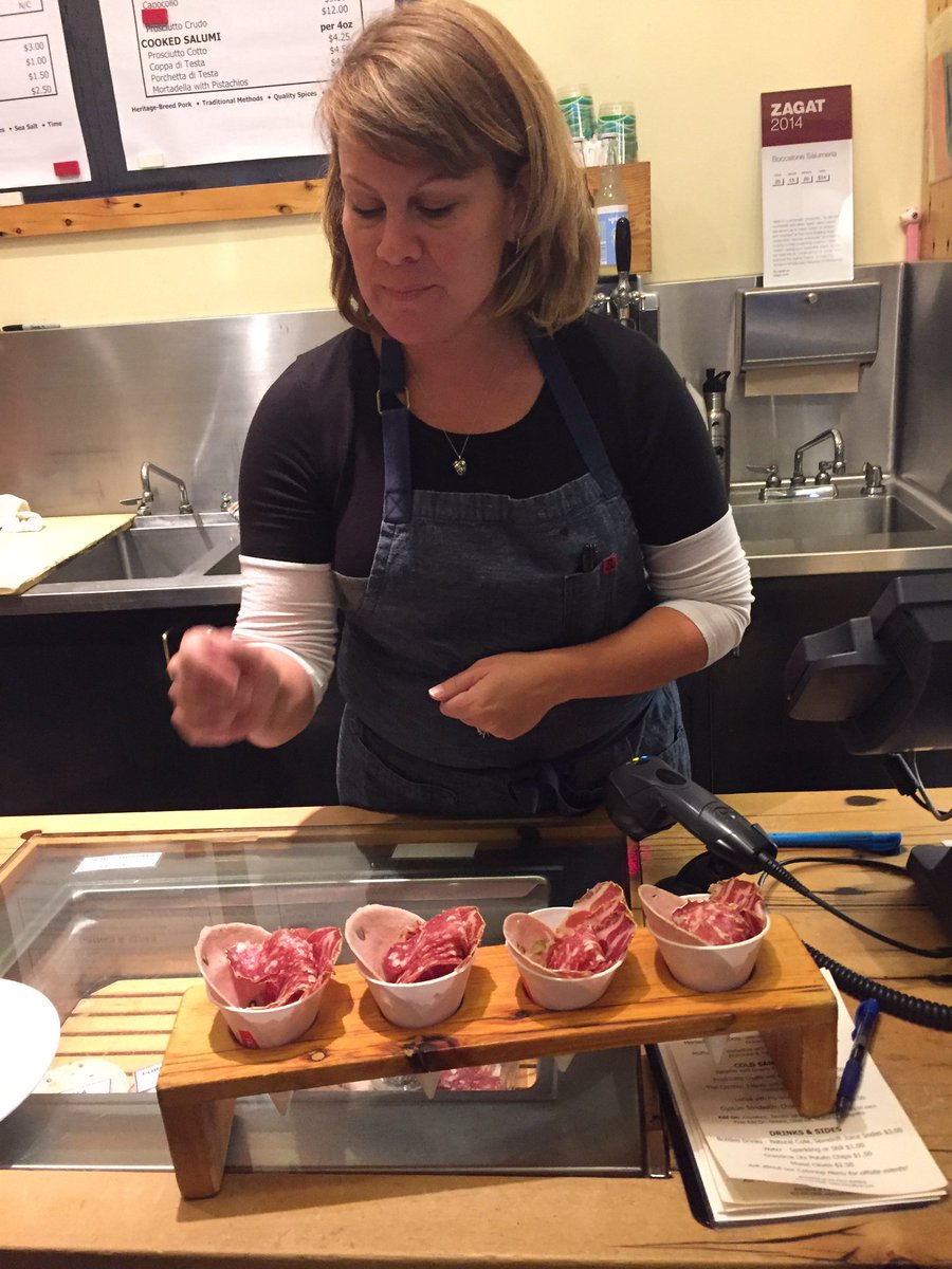 ChefMelissaKing's tweet photo. Only in SF can you get a meat cone @boccalone, thanks Tatiana! #salumi #meatcone https://t.co/sMMA0wc5BY
