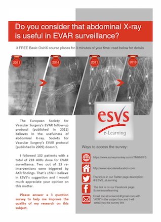 Join our online survey &amp; video competition @ vasculareducation.com  &amp; earn prizes! Only 2 days left! #ESVS2016 <a href="/EJVES_ESVS/">EJVES</a> <a href="/ESVSmembership/">ESVS</a>