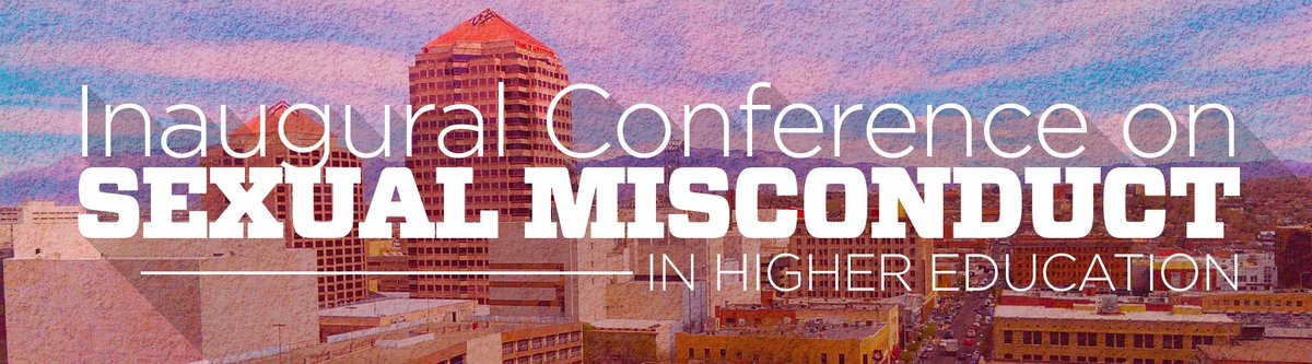 Interested in addressing sexual misconduct on campus?  A student?  Want to volunteer to earn entrance to a conference?  Call 277-5251 #Lobos