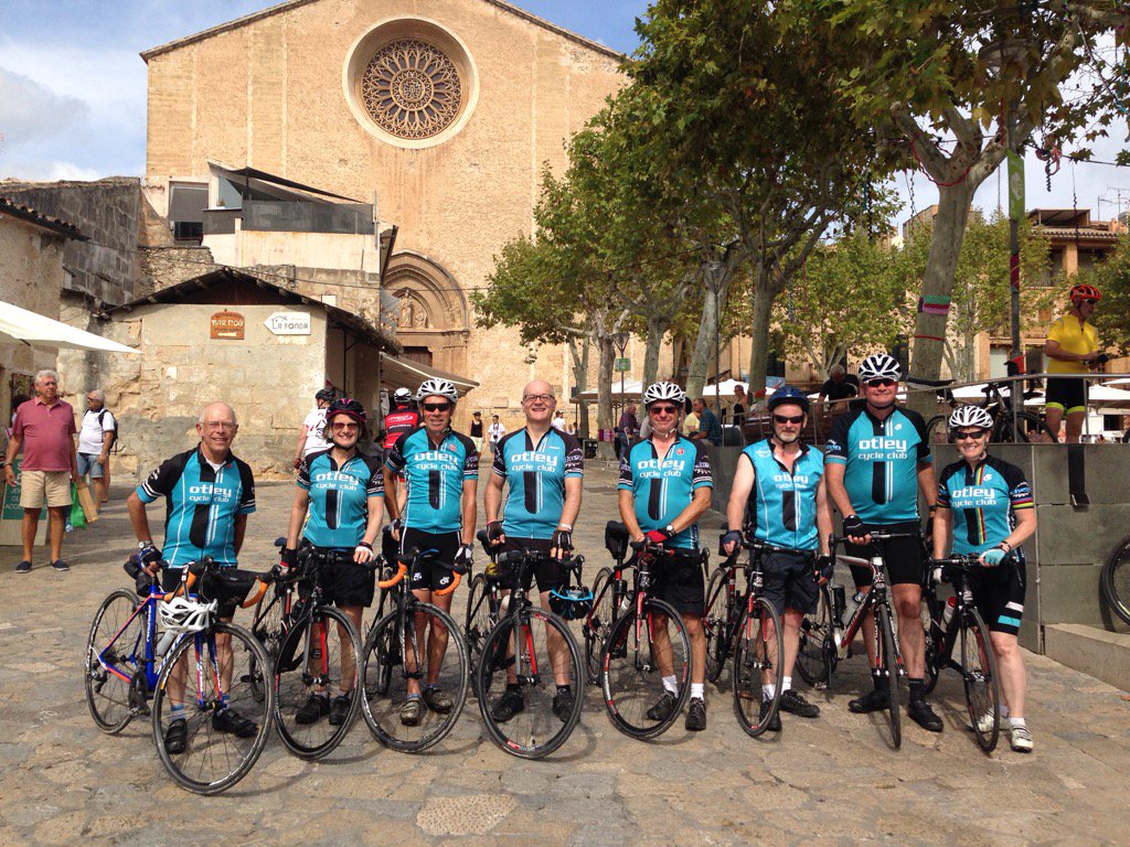 Team Otley, fun in the sun in Pollensa  #mallorca #cycling <a href="/OtleyCycleClub/">Otley Cycle Club</a>