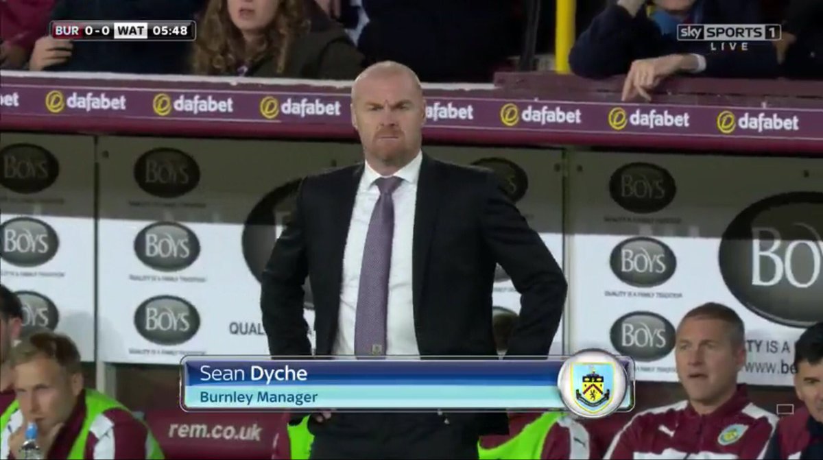 SkySportsStatto's tweet photo. Sean Dyche spent a total of 8 years as a Player, Coach & Manager at @WatfordFC. Only season as Manager was 2011-12 #MNF https://t.co/YAUKBGG3sx