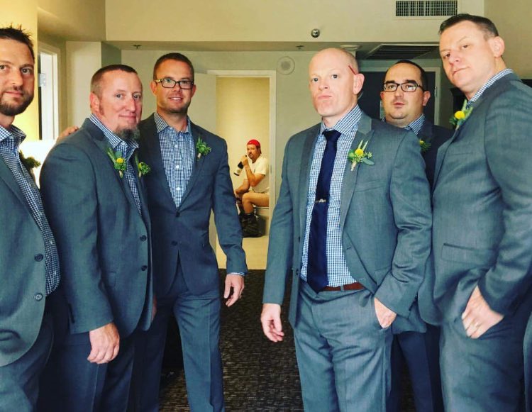 There's always one friend who's running a little behind schedule