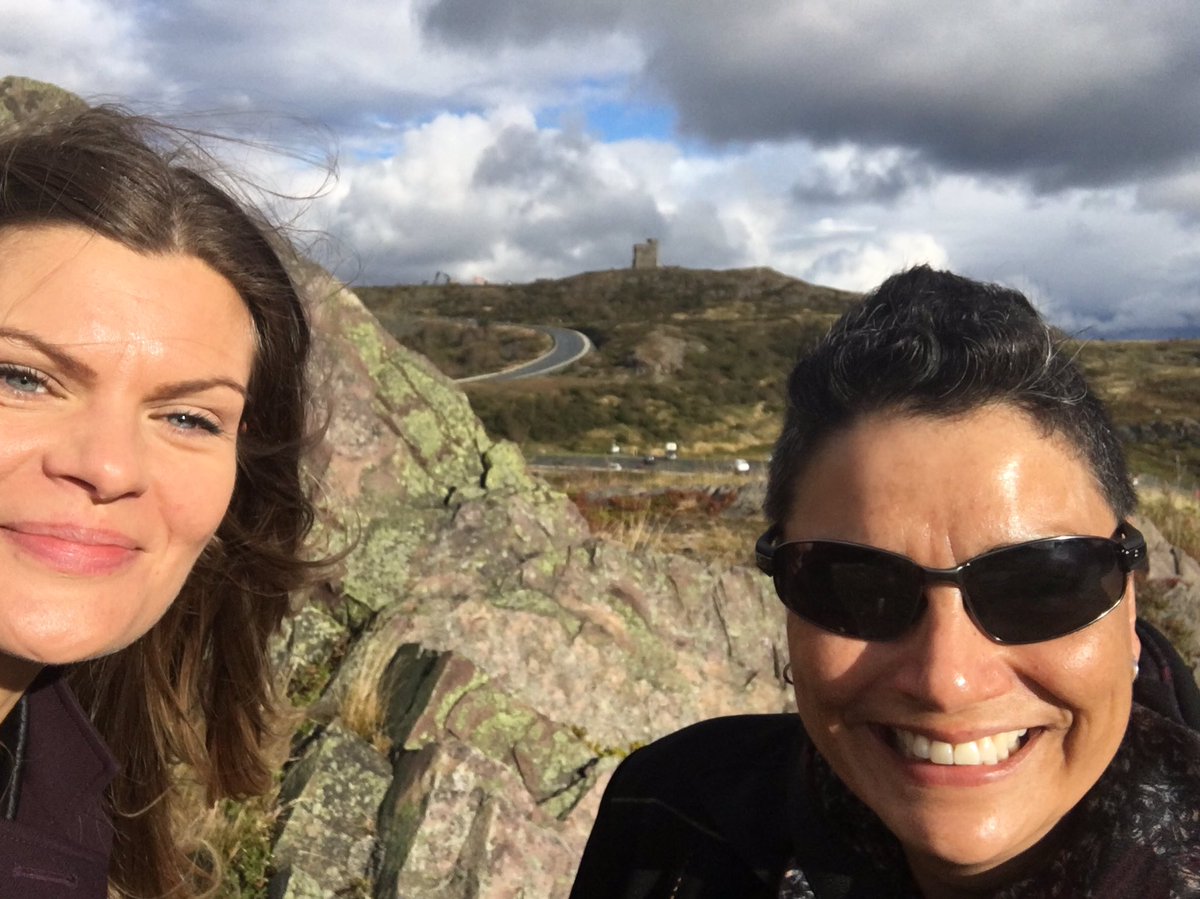 T_VanCuren's tweet photo. Regina and Winnipeg representing at Signal Hill #MSDO2016 https://t.co/0hVCjR5dqW
