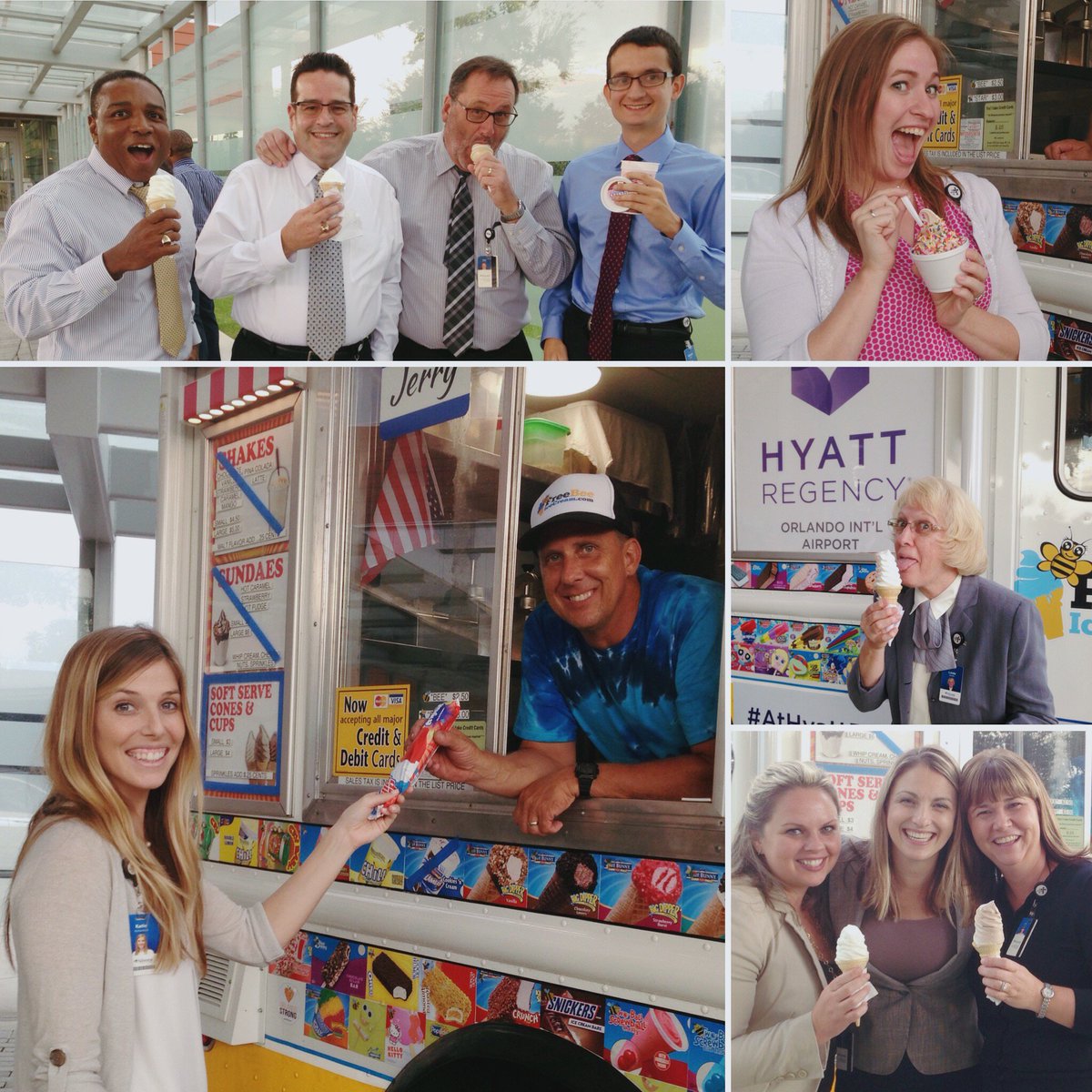 GreaterAsAWhole's tweet photo. Thankful to Hyatt Regency for stopping by with their ice cream truck this afternoon! #lifeatAHS #afternoontreat #hyattregency https://t.co/Z7I2ZAu5GA