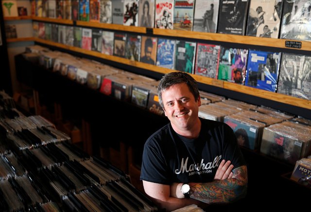 Downtown Las Vegas’ 11th Street Records is a labor of love for its owner, Ronald Corso