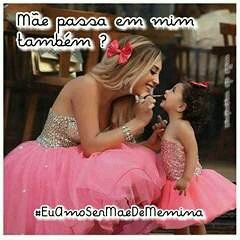 Mae passa maquiagem em mim??