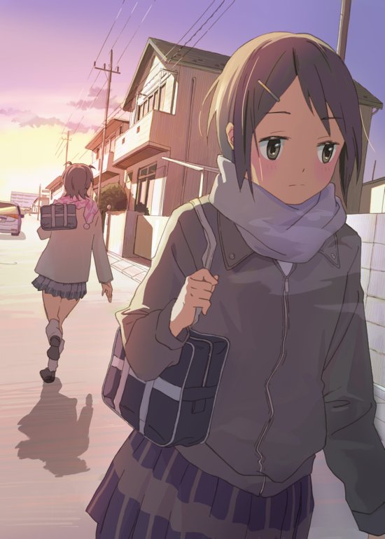 (Иидзука Юзу, персонажица из аниме &+AKs-;Sakura Trick&+ALs-;)