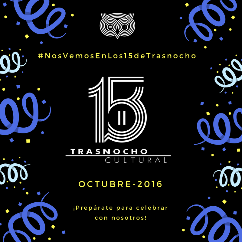 trasnochocult's tweet photo. En nuestro mes aniversario venimos con sorpresas. A partir del 07/10, tendremos los #ViernesDelEspectador en #TeatroTrasnocho. ¡Espéralos! https://t.co/1pgxg2wQfr