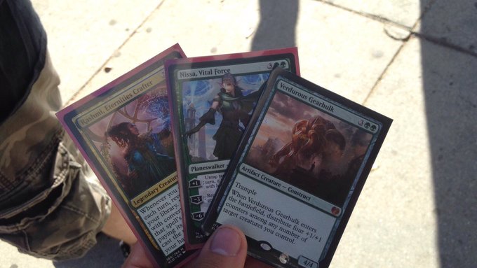 Did I mention that I'm a giant nerd? Because here are the cards I got at an MTG event instead of going<a href="/tag/mtg"class="tags"><span>#mtg</span></a>