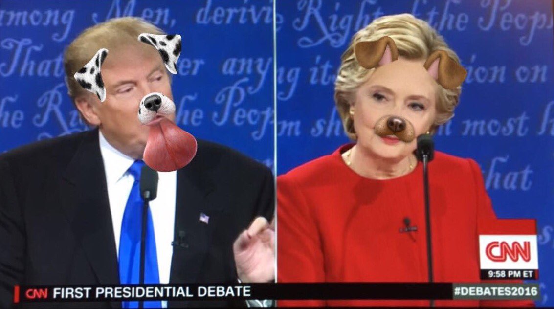 zachkunstk's tweet photo. #debatenight: two dogs in one cage with a lot of barking #Debates2016 #leaveittothedogs #dogs #politics #270towin https://t.co/wRWHfwxBxO