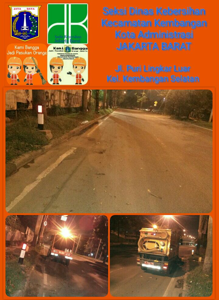 KembanganSeksi's tweet photo. Aksi pantang menyerah road sweeper , membersihkan jalanan ibukota @KebersihanDKI https://t.co/lC9feYc4jK
