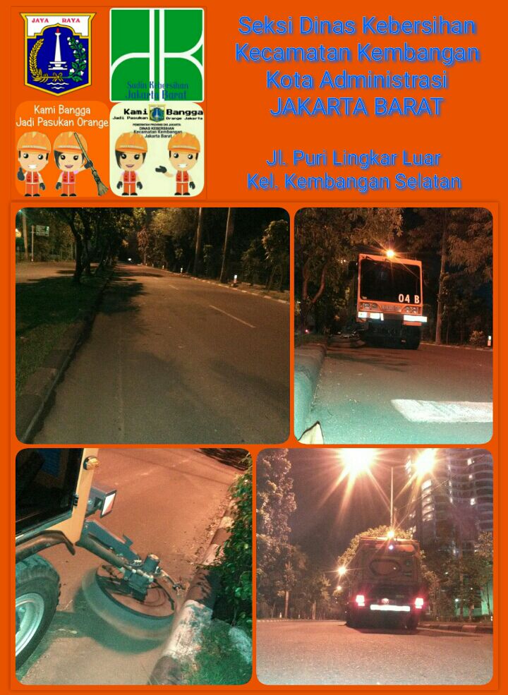 KembanganSeksi's tweet photo. Aksi pantang menyerah road sweeper , membersihkan jalanan ibukota @KebersihanDKI https://t.co/lC9feYc4jK