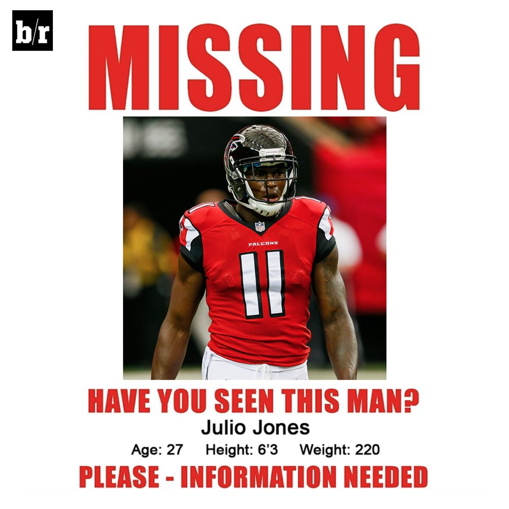 Bleacher Report On Twitter Julio Jones Has 0 Catches So Far