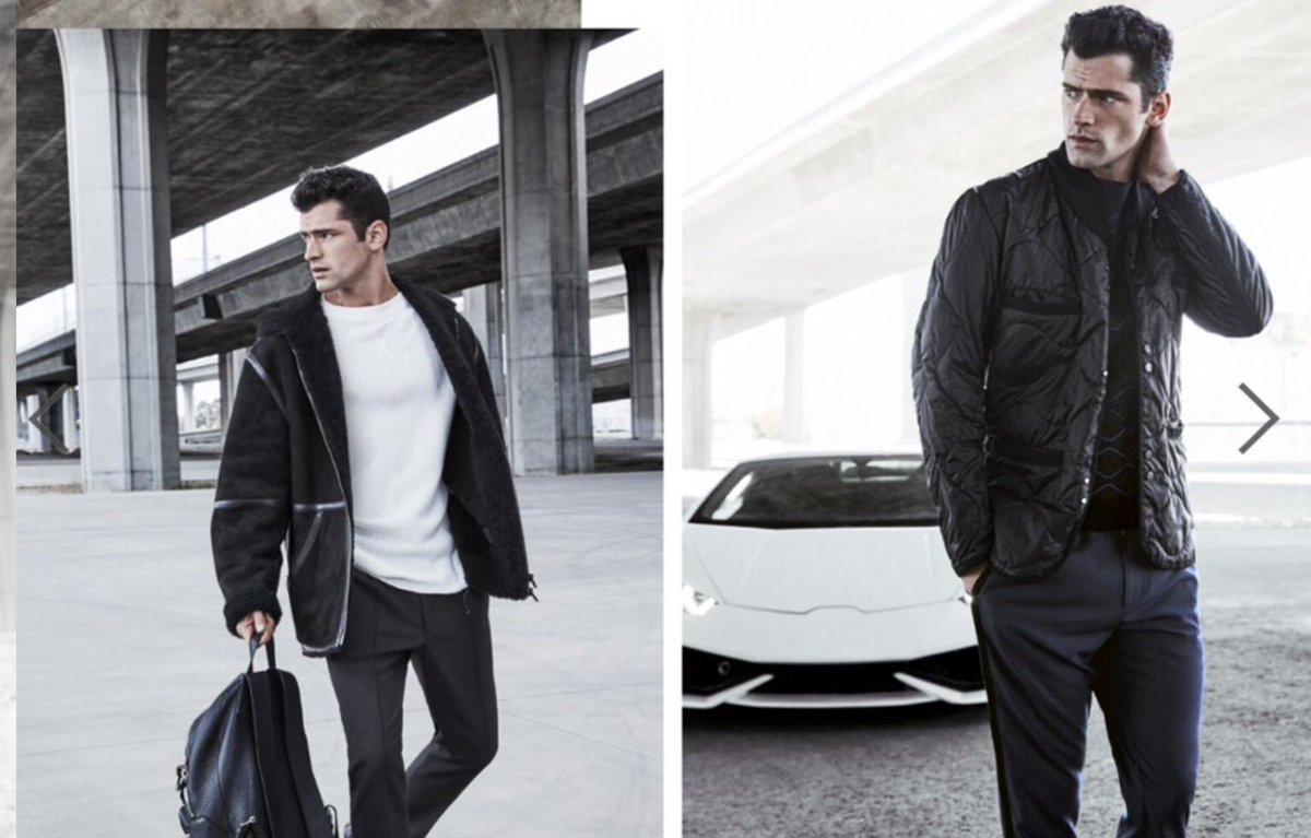 seandotph's tweet photo. Sean O'Pry on the pages of Bloomingdales Men's Fall 2016 online catalogue by Cliff Watts. https://t.co/ILj5kdjHVQ