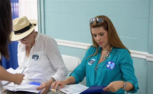 NBCNews's tweet photo. Alicia Machado is the former Miss Universe contestant who says Trump called her "Miss Piggy" https://t.co/FfYSfa07sx #debatenight https://t.co/1ckZnOsZHh