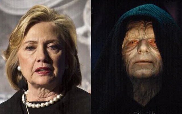 Idk how she does it. Presidential debate one night, taking down the republic and becoming the Sith Lord the next #emperorpalpatine