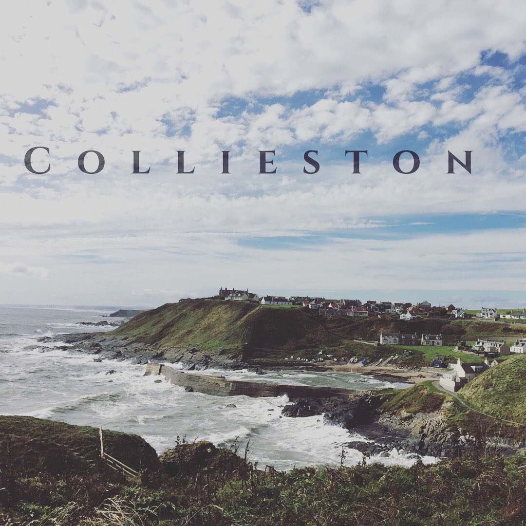 Wee walk up the Scottish Northeast coast 🚶🏽#Scotland #visitscotland #collieston #beach #sea #coast #village