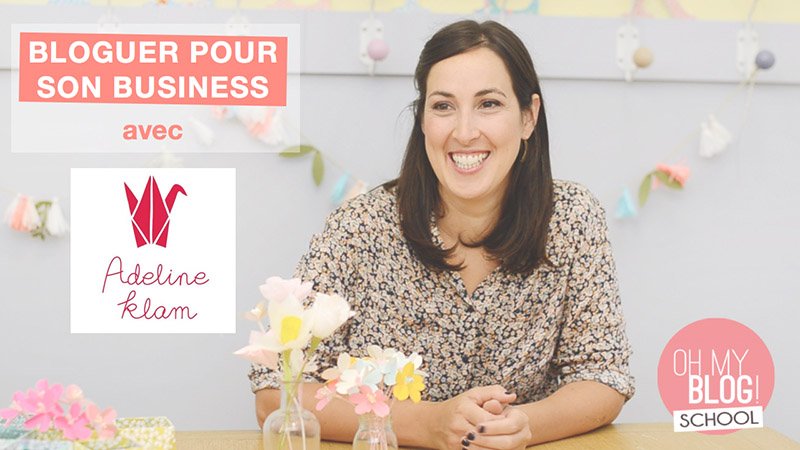 Rencontre avec la talentueuse <a href="/Adeline_Klam/">Adeline Klam</a> pour compléter la formation "bloguer pour son business" >> Blogschool.fr