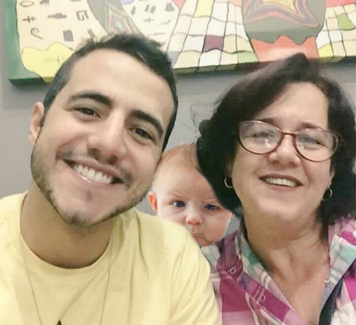 Serumaninhos que amo muito, também chamados de meu próprio pai e minha própria avó!! 💙💚 <a href="/uaimatheus/">Matheus Lisboa</a>