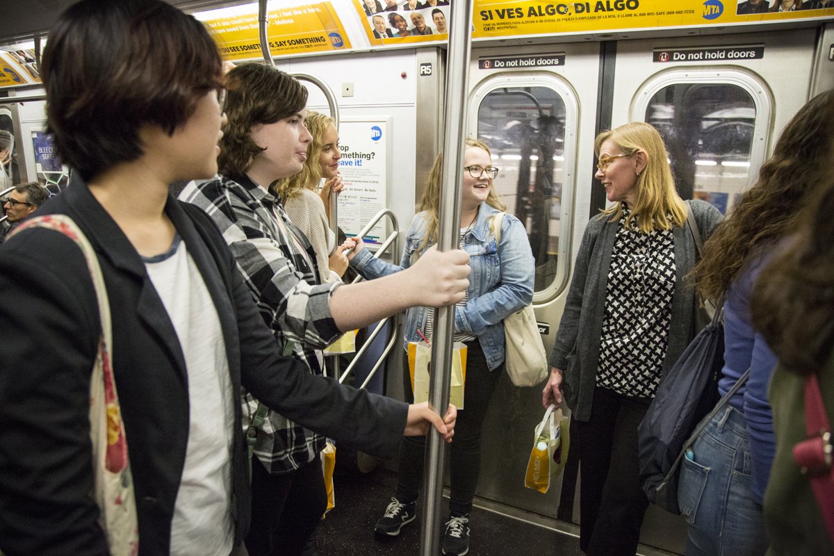 DrewUniversity's tweet photo. #DrewU and New York City: a perfect match. | #Drew20 #Drew2City https://t.co/9VsRiR7dv4