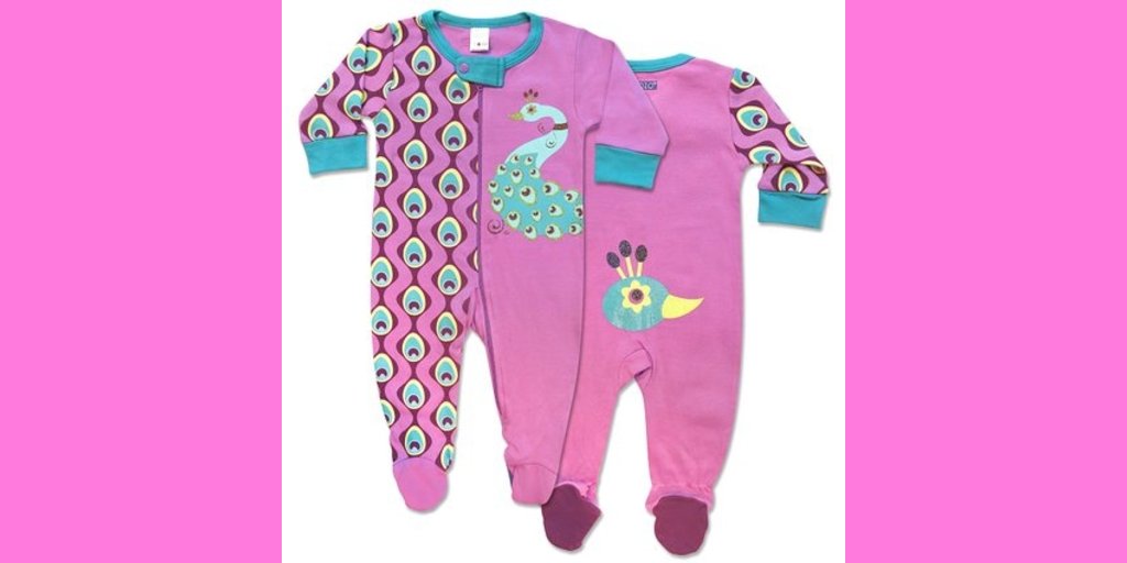 Our Peacock Footed Romper is happy, unique and fun, just like baby. bit.ly/2bVTynC #BabyApparel