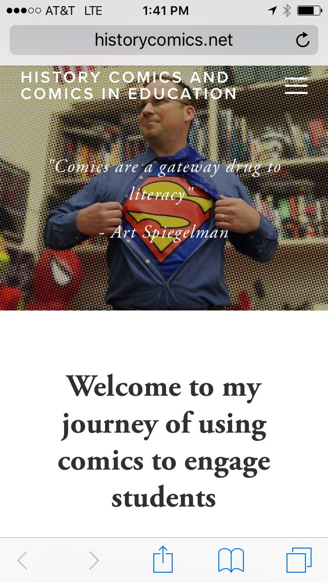 historycomics's tweet image. Hi gang - I teach high school social studies through comics #engsschat