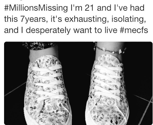 hopefullizzy's tweet photo. #MillionsMissing #thetruth #wewantlife #mecfs https://t.co/xUAbkU222F