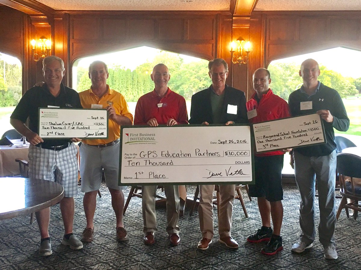 1stBusinessBank's tweet photo. Congratulations to our three top placing teams! #FBIZ4Charity https://t.co/OSSyRUKxVn