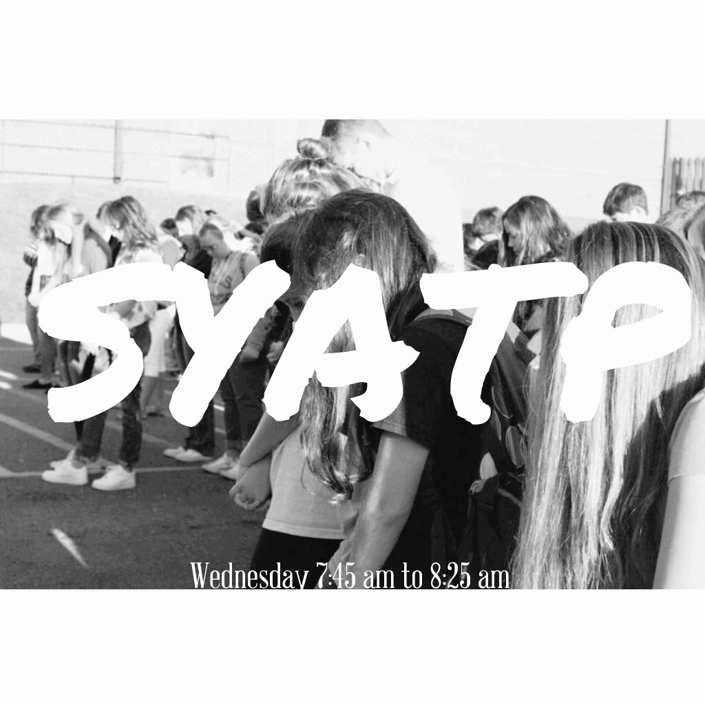 FCAtahlequah's tweet image. See You At The Pole is this Wednesday morning from 7:45 to 8:25! Join us as we pray and worship in front of the admin building.