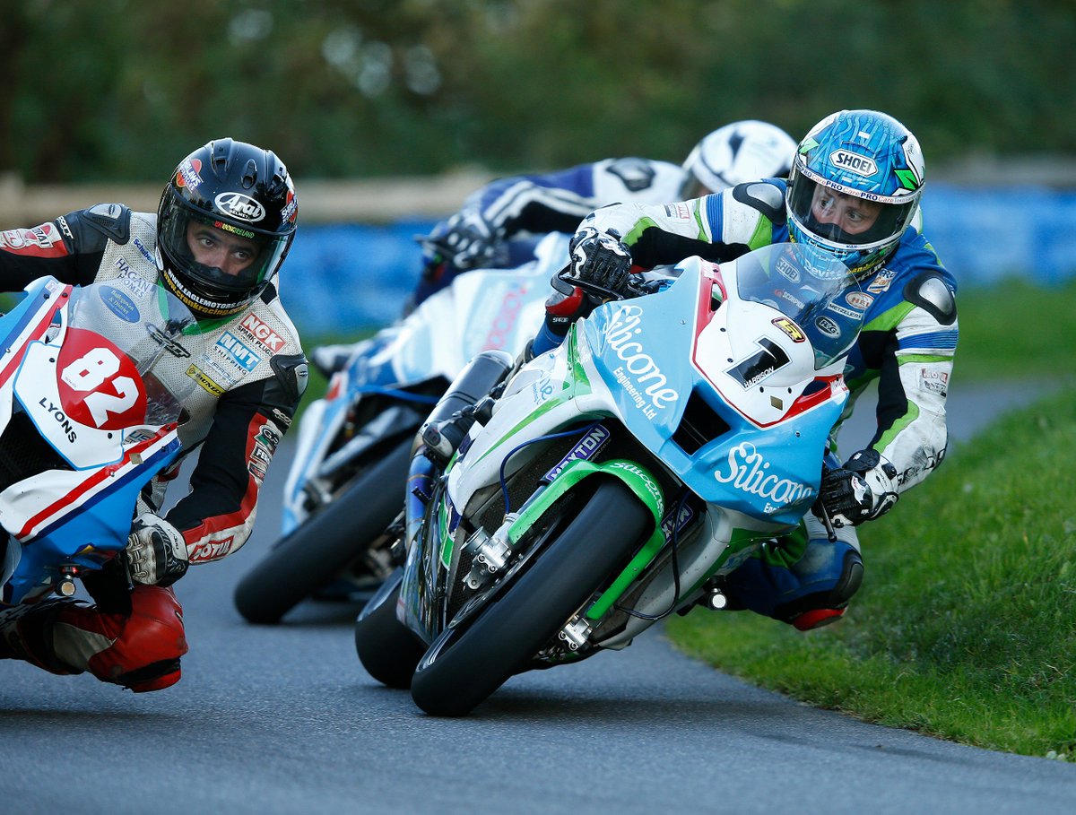 <a href="/dereksheils82/">Derek Sheils</a>  rides around the outside of Dean , who looks amazed to say the least