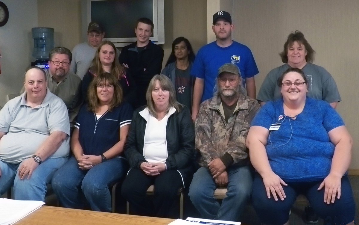 PSEClassified's tweet photo. Last week, custodians at #WSU voted unanimously to ratify their contract with the university! Congrats, #HigherEd members! #PSEPower https://t.co/Qj9FGRTKn4