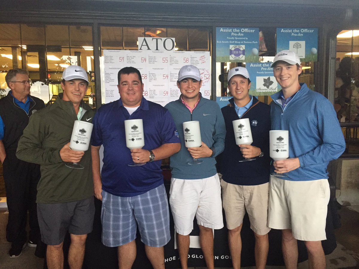 ChiefDavidBrown's tweet photo. #ThankYou to the Stevens Park Golf Course for hosting the 2016 ATO Fundraiser! Winning team #1st place https://t.co/Gmv5Qa7BhH