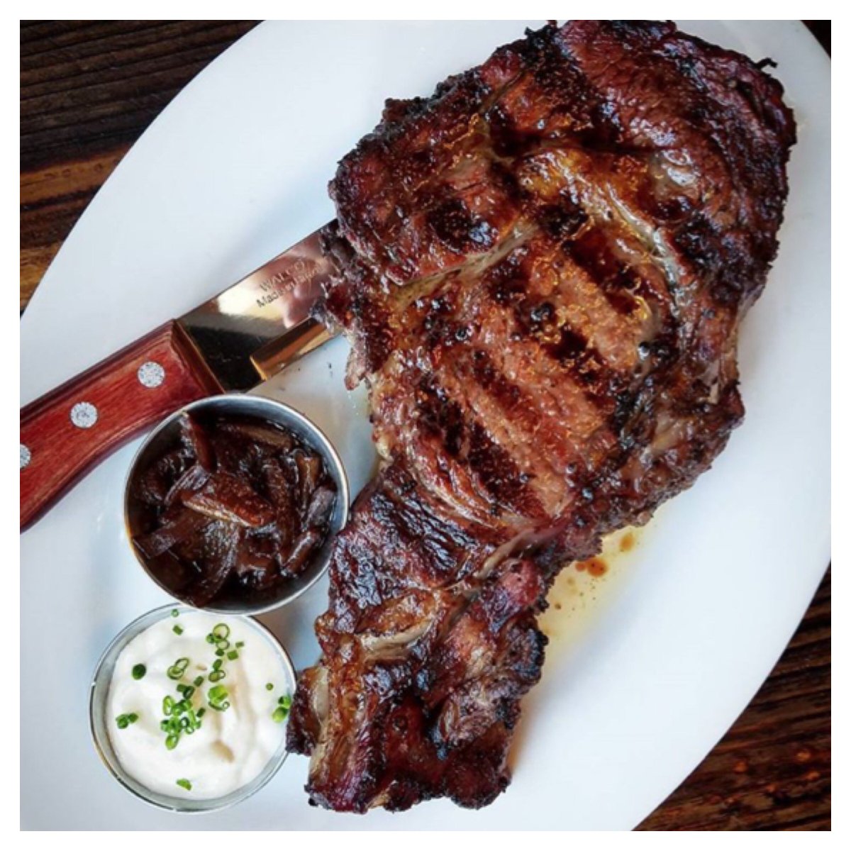 MapleBlockMeat's tweet image. On Mondays we feast like a king! #primerib