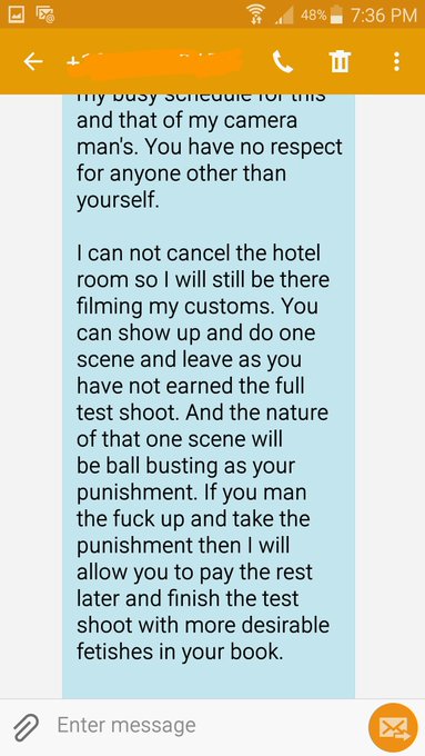 And yet another shining example of why I HATE dealing with young subs. 😠😠😠 no respect, selfish, stupid<a href="/tag/bday"class="tags"><span>#bday</span></a><a href="/tag/spoilamiee"class="tags"><span>#spoilamiee</span></a>