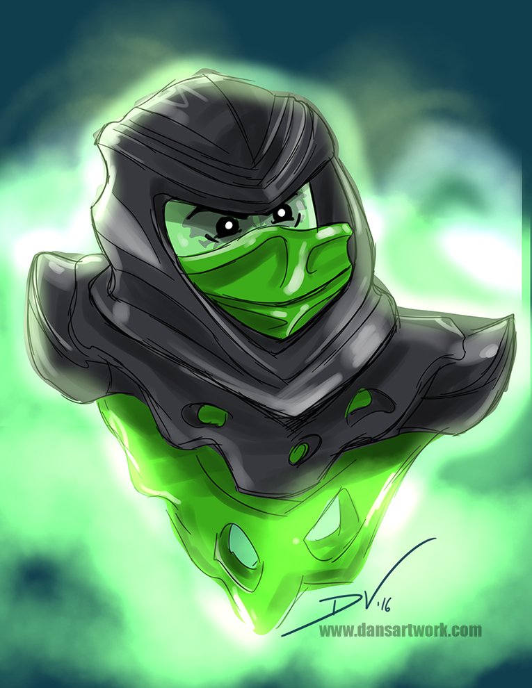 evil green ninja