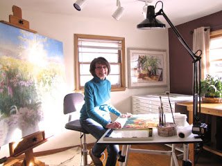 #AliceStruck #27 on #cbast paints impressionistic scenes of WI especially Oz Co, landscapes, cityscapes &amp; plein air watercolors.
