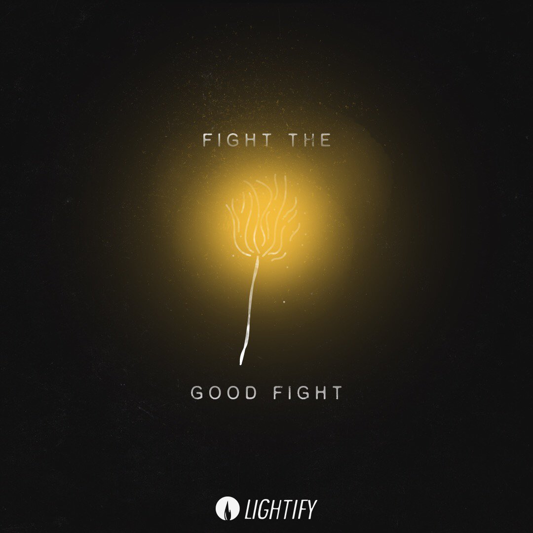 lightifycreativ's tweet image. ". . .pursue righteousness, godliness, faith, love, endurance and gentleness. Fight the good fight of the faith."
- 1 Timothy 6:11-12
