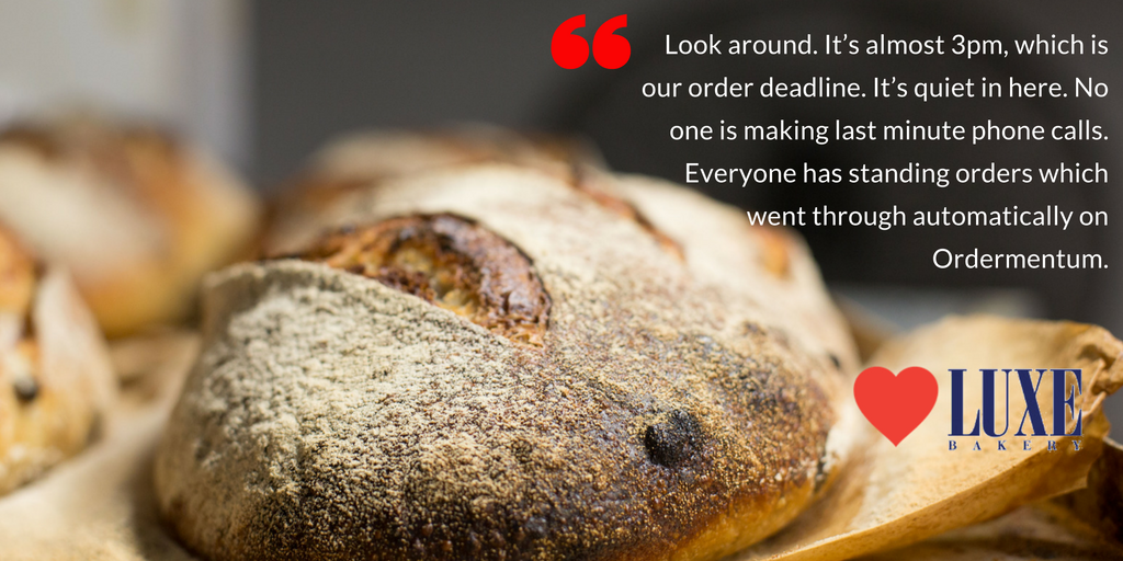 ordermentum's tweet photo. Luxe Bakery's General Manager, Justin Chapman, on how @Ordermentum has transformed the 3pm order deadline. #b2b #foodanddrink #bakery #tech https://t.co/fFhknH5q6W