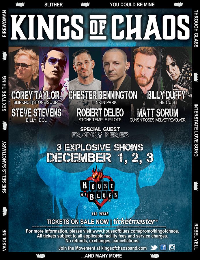 Linkin Park Live On Twitter Chester Will Join Kingsofchaosusa W