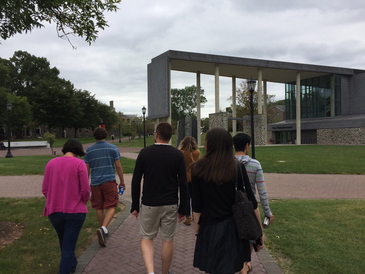JustinTibbels's tweet photo. I really love my new team! (Prayer-walking at Ursinus together) #SPAIV https://t.co/tv4NraBGGy