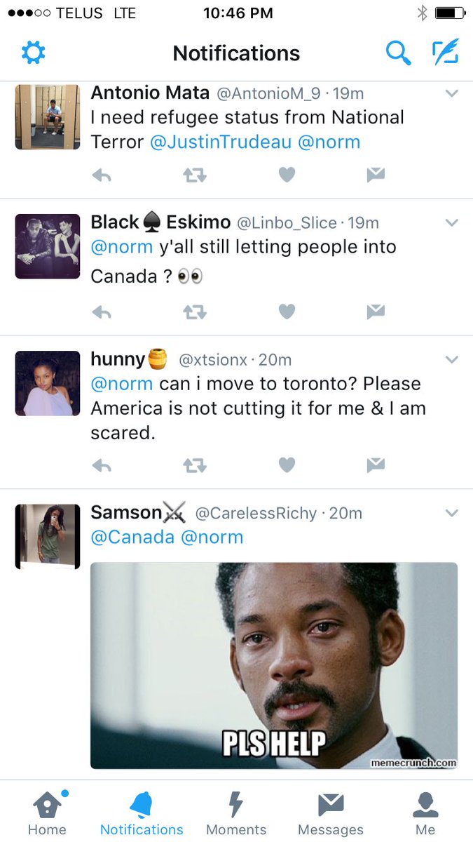 norm's tweet image. How my mentions look like on #debatenight